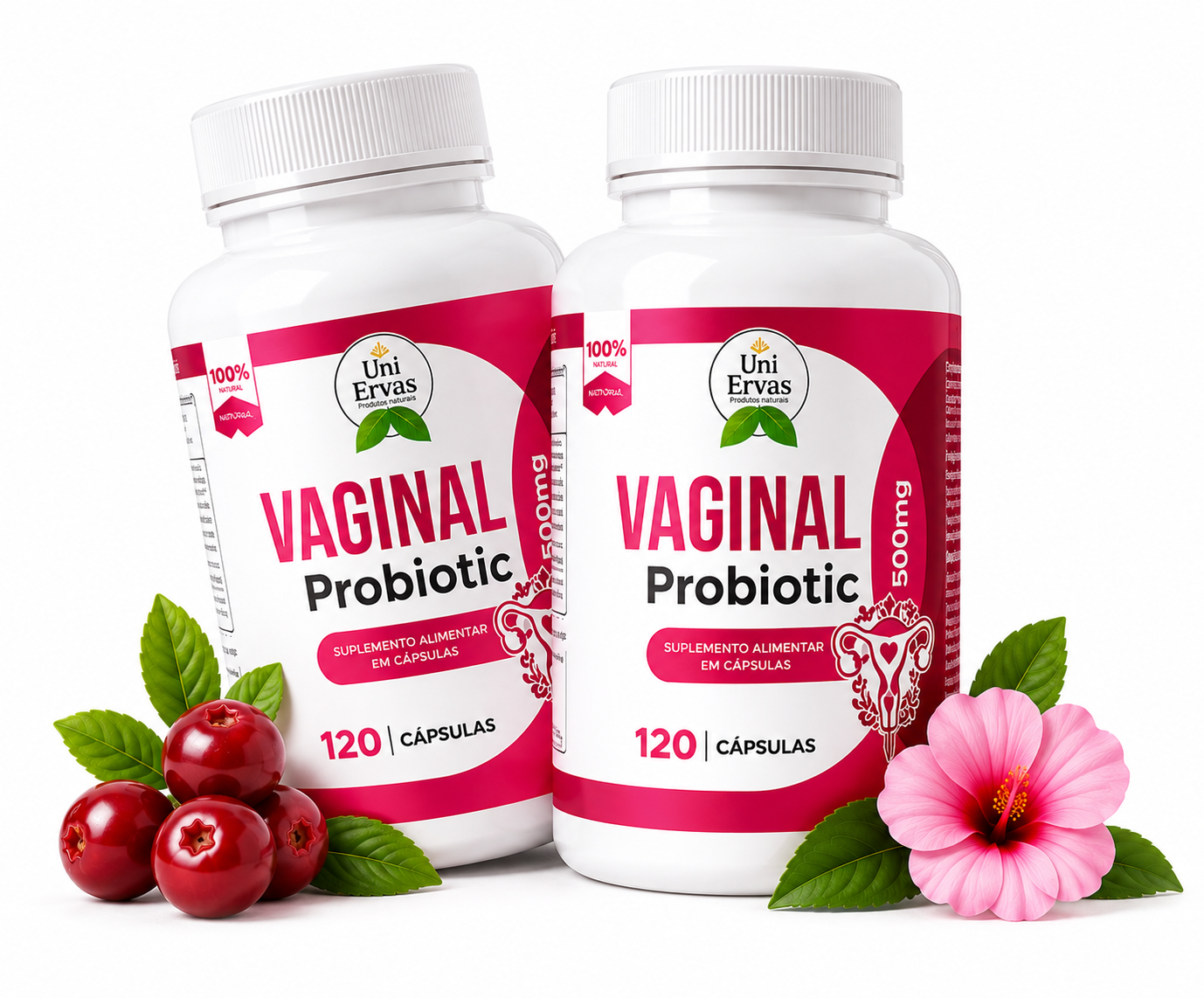 X 2 Probiotico Vaginal 240 capsulas